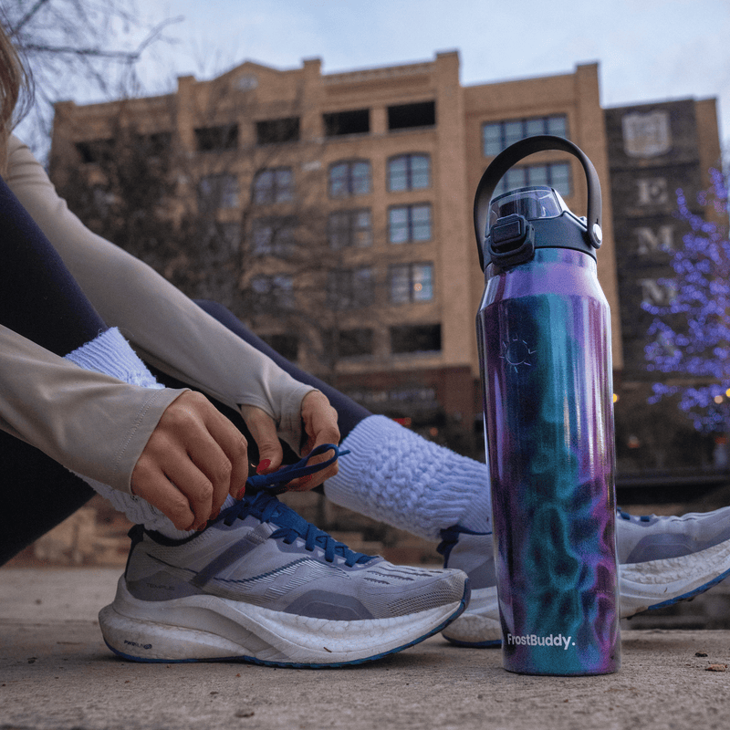 Bottle Buddy 24oz | Blue Raspberry Big League Chew